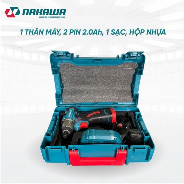 Máy siết vít pin NAKAWA NK-VD16/140PLUS