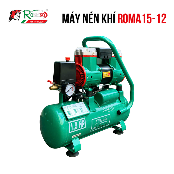 Máy nén khí không dầu ROMANO ROMA15-12