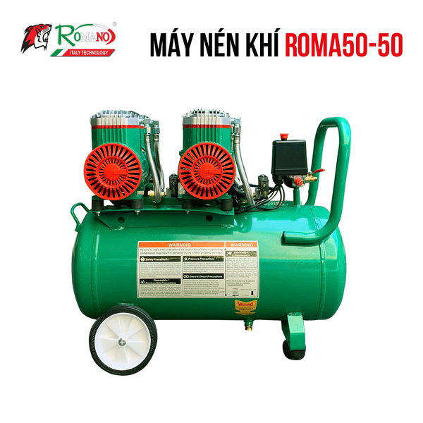 Máy nén khí không dầu ROMANO ROMA50-50