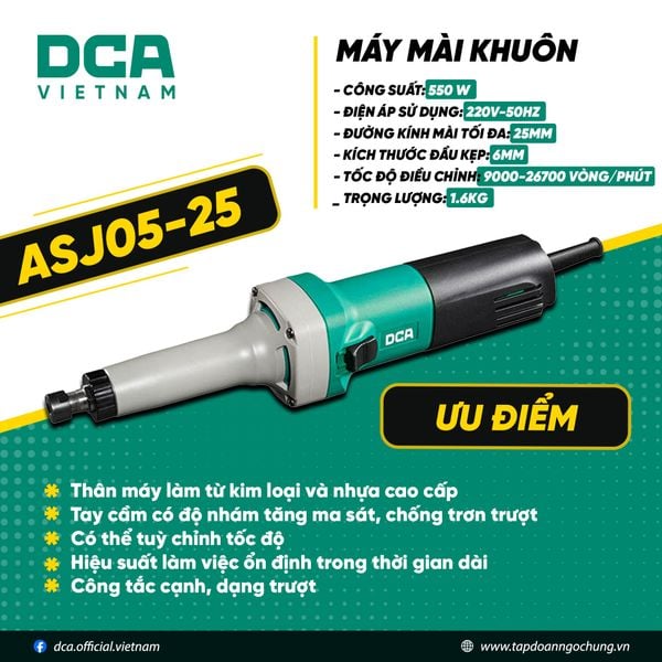 Máy mài khuôn ASJ05-25