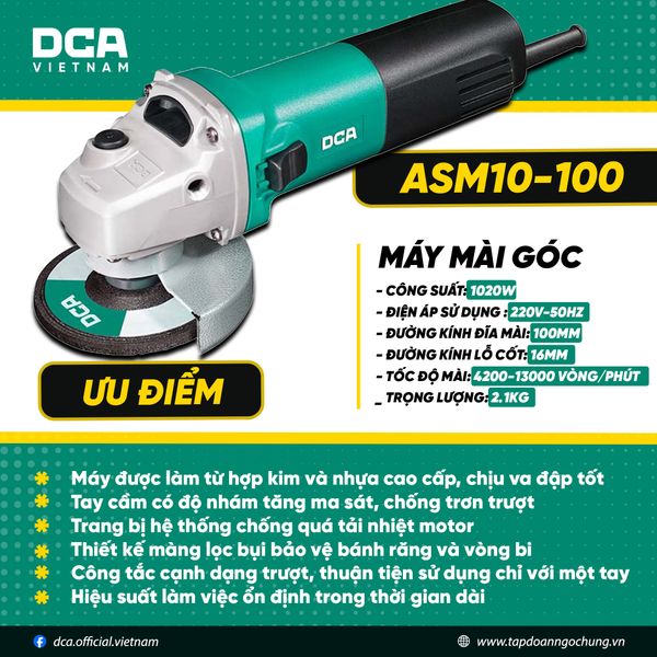 Máy mài góc ASM10-100