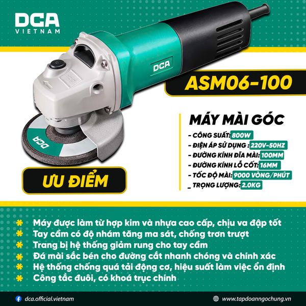 Máy mài góc ASM06-100