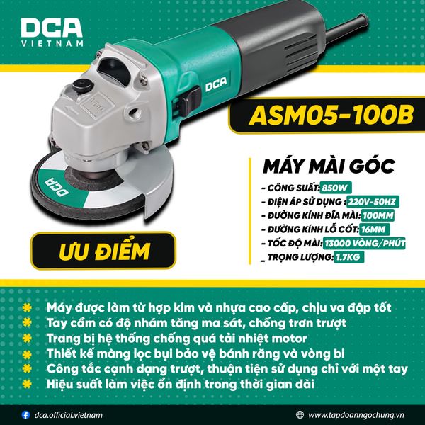 Máy mài góc ASM05-100B