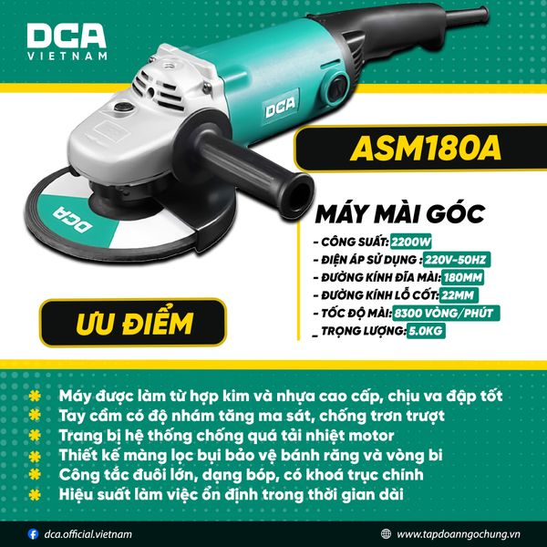 Máy mài góc ASM180A