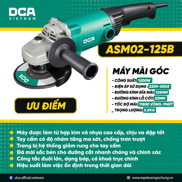 Máy mài góc ASM02-125B