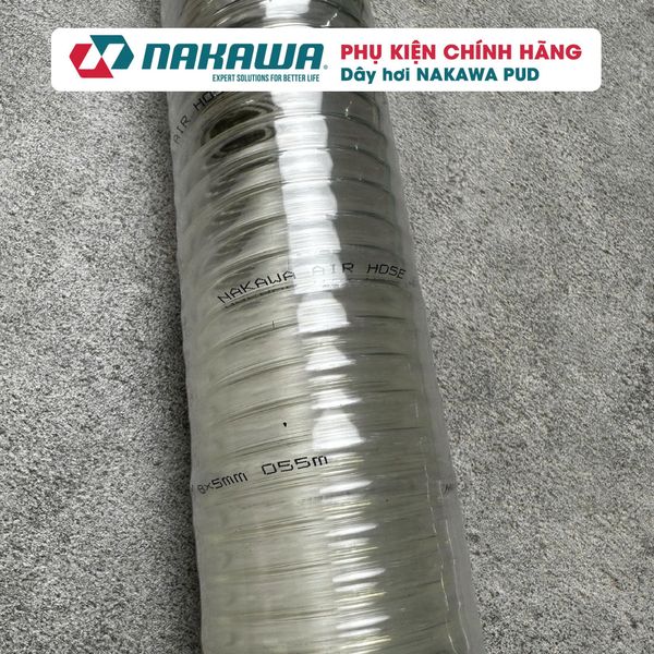 Dây hơi máy nén khí Nakawa nhựa PU dài 9m