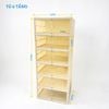 Tủ Giày Gấp Gọn 6-9 Đa Tầng, 12-18 Đôi Cao Cấp Nhựa PP + PET + ABS MARIS Tiết Kiệm Không Gian