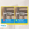 Giá Treo Khăn Nhà Tắm MARIS Dán Tường Không Cần Khoan, Có Thể Gấp Gọn 90 Độ, Chất Liệu Nhôm Anod và Thép Carbon Siêu Bền