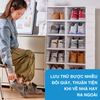 Tủ Giày Gấp Gọn 6-9 Đa Tầng, 12-18 Đôi Cao Cấp Nhựa PP + PET + ABS MARIS Tiết Kiệm Không Gian
