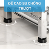 Kệ Nhà Bếp MARIS Kệ Chén Đĩa Đa Năng Inox Có Khay Hứng Nước 2 Tầng 3 Tầng Kèm Phụ Kiện Giá Để Đũa Dao Thớt