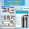 Kệ MARIS Úp Chén Bát Đĩa Trên Bồn Rửa Chén 2 Tầng Inox 304 Bền Bỉ Và Sáng Bóng Tiện Lợi Cho Nhà Bếp