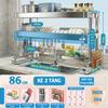 Kệ MARIS Úp Chén Bát Đĩa Trên Bồn Rửa Chén 2 Tầng Inox 304 Bền Bỉ Và Sáng Bóng Tiện Lợi Cho Nhà Bếp