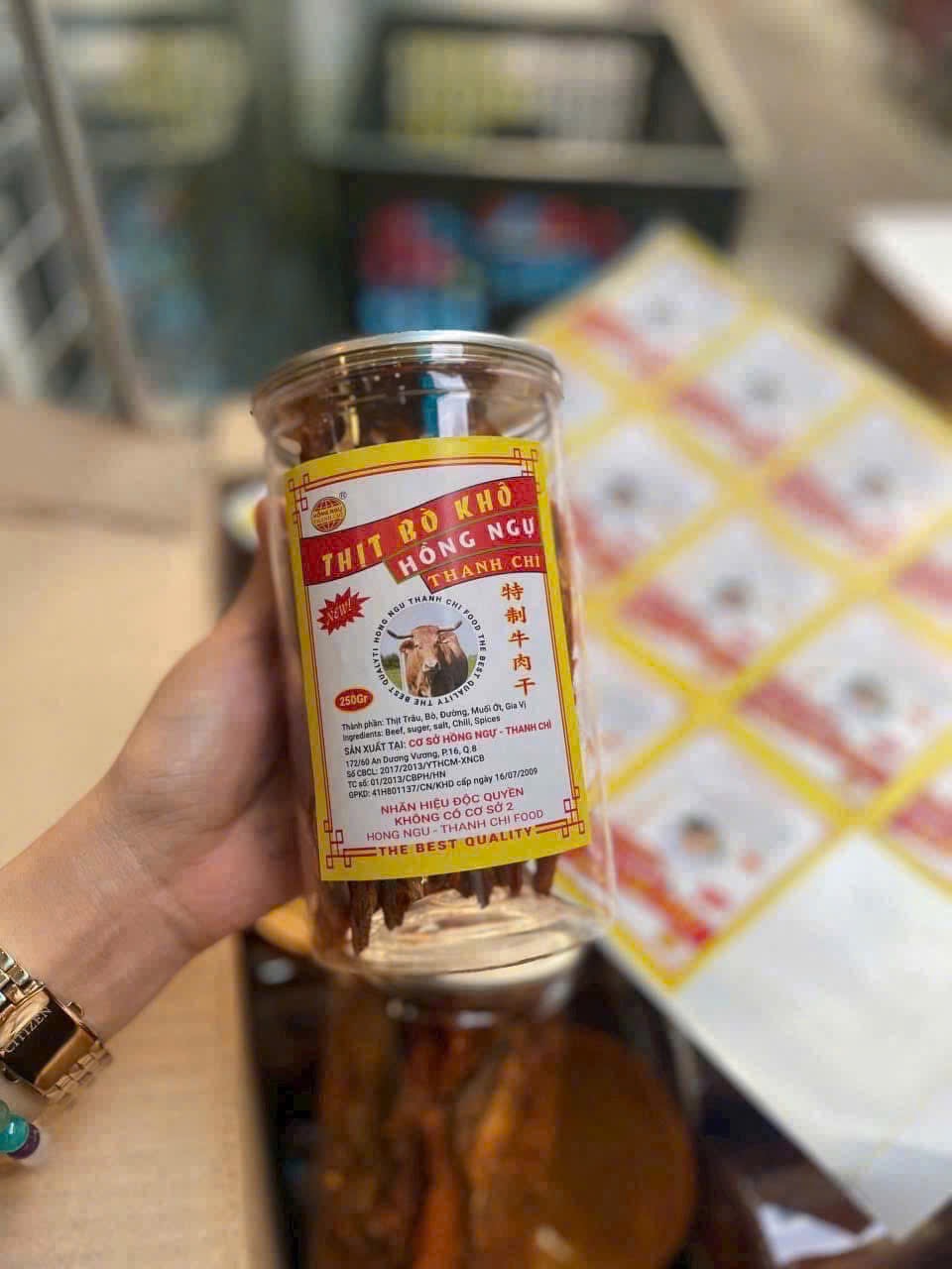  Q6 - Khô bò giòn Hồng Ngự 250gr 