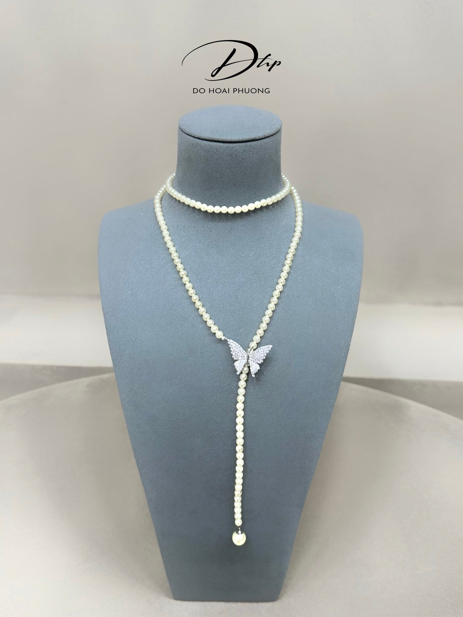  F122 - PKH - 0824AO - BẠC - Bướm 