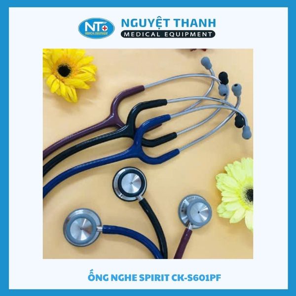 Ống nghe 2 mặt cao cấp Spirit CK-S601PF