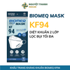 Khẩu Trang KF94 BIOMEQ MASK+ Túi 10 Cái Lọc Bụi Mịn, Kháng Khuẩn 2 Lớp
