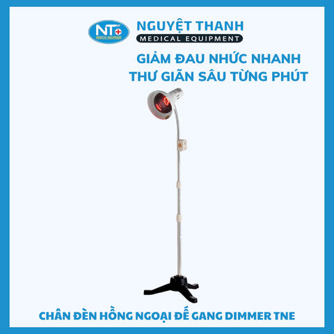 Chân Đèn Hồng Ngoại Đế Gang Dimmer TNE