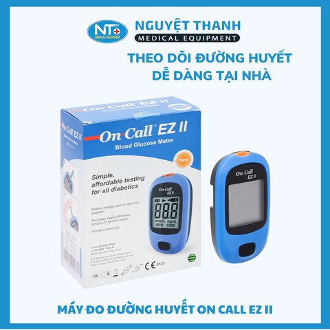 Máy Đo Đường Huyết ACON On Call EZ II Chính Hãng, Độ Chính Xác Cao
