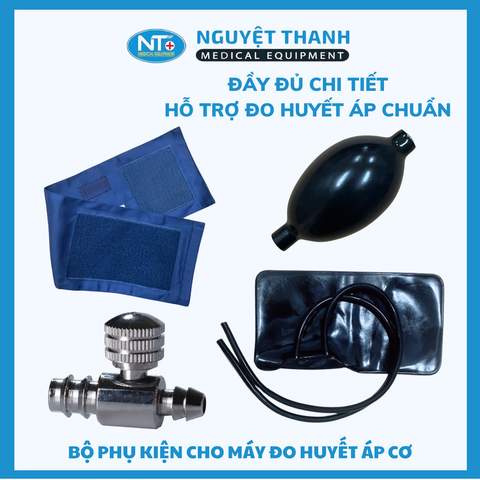 Bộ Phụ Kiện Máy Đo Huyết Áp Cơ