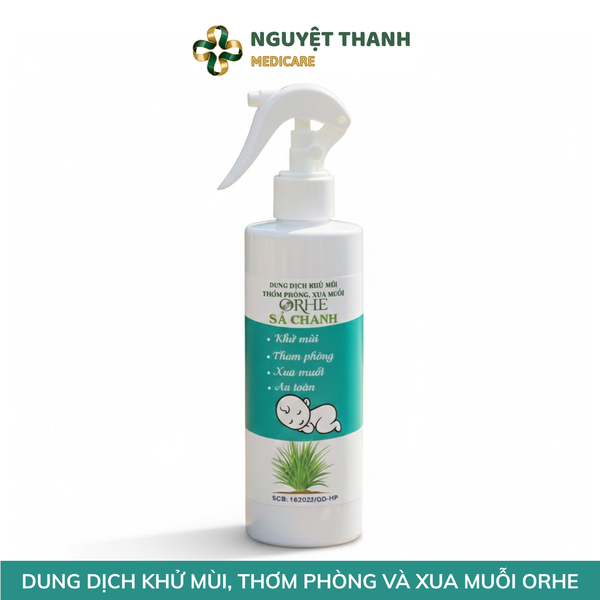 Dung Dịch Khử Mùi Orhe Sả Chanh 500ml - Xua Muỗi Hiệu Quả