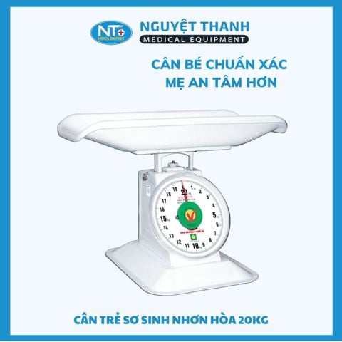 Cân trẻ sơ sinh Nhơn Hòa 20Kg