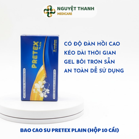 Bao Cao Su Pretex Plain Cổ Điển, Cảm Giác Chân Thật Tối Đa