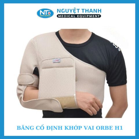 Băng cố định khớp vai H1 Orbe size XL - Trái