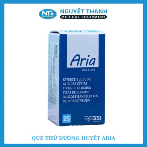 Que thử đường huyết ARIA