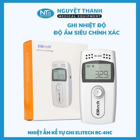 Nhiệt Ẩm Kế Tự Ghi Elitech RC-4HC