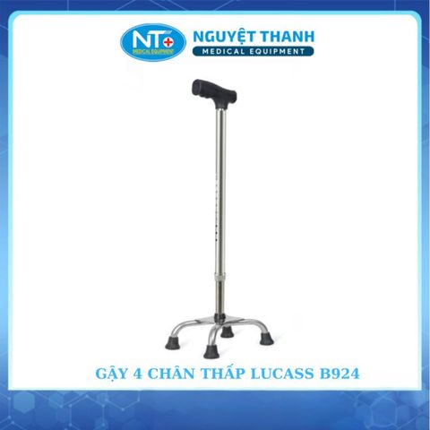 Gậy 4 Chân Thấp Lucass B924