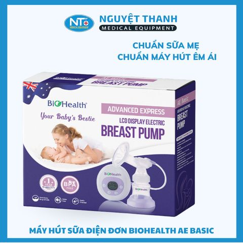 Máy Hút Sữa Điện Đơn BioHealth AE Basic