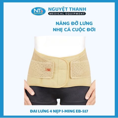 Đai Lưng 4 Nẹp I-M EB-517