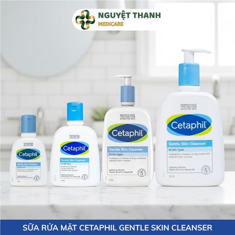 Sữa Rửa Mặt Cetaphil Gentle Skin Cleanser Chính Hãng