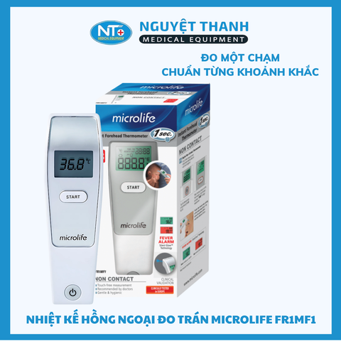 Nhiệt Kế Hồng Ngoại Đo Trán Microlife FR1MF1