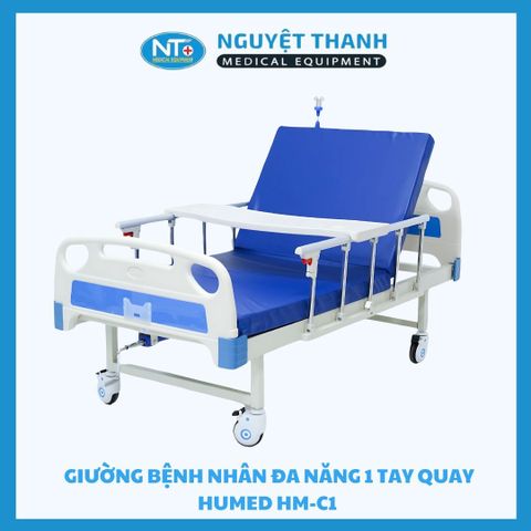 Giường Bệnh Nhân Đa Năng 1 Tay Quay Humed HM-C1