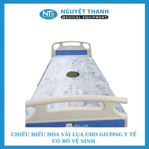 Chiếu Điều Hòa Vải Lụa Giường Y Tế Có Bô Vệ Sinh