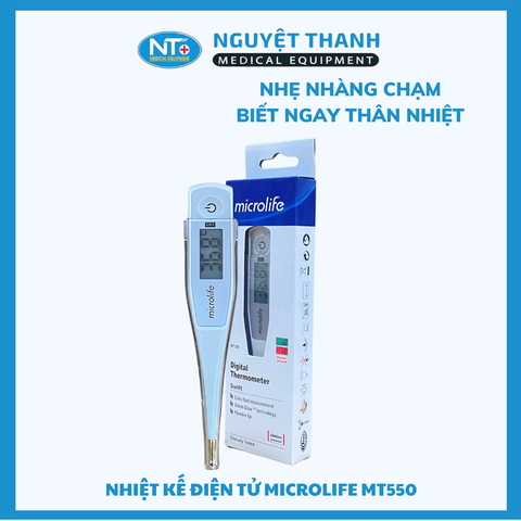 Nhiệt Kế Điện Tử Microlife MT550