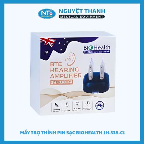 Máy trợ thính đeo tai pin sạc JH-338-C1