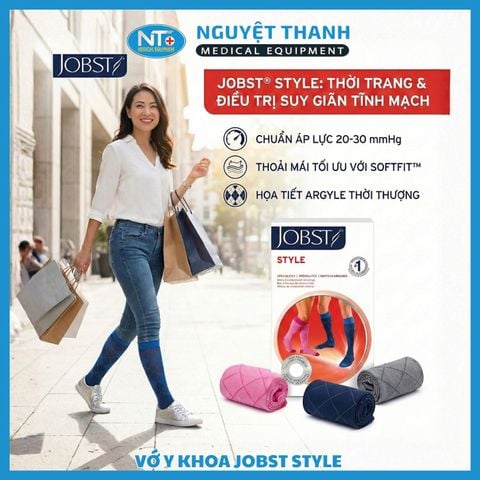 Vớ Y Khoa Thời Trang JOBST Style 20-30 mmHg Chính Hãng Mỹ - 1 Đôi