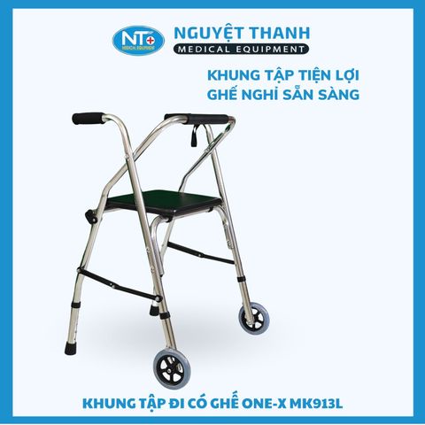 Khung Tập Đi Có Ghế ONE-X MK913L