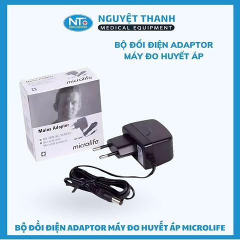 Adapter máy đo huyết áp Microlife