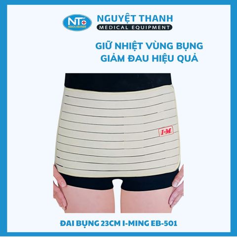 Đai hỗ trợ thắt lưng 23cm EB 501 size XXL
