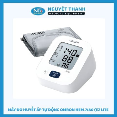 Máy đo huyết áp tự động Omron HEM-7180 (EZ Lite)
