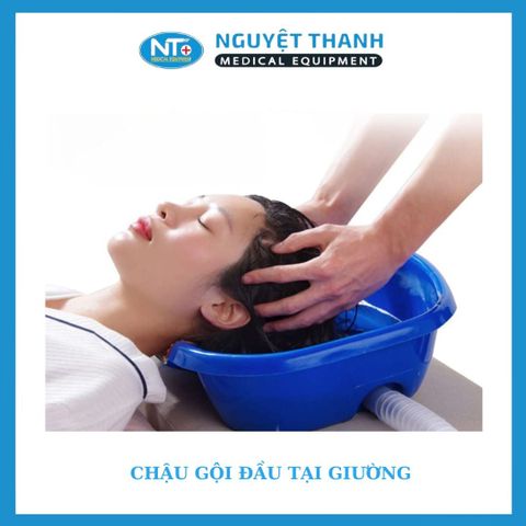 Chậu Gội Đầu Tại Giường
