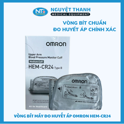 Vòng Bít Máy Đo Huyết Áp Bắp Tay Omron HEM-CR24