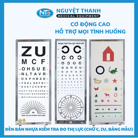 Đèn Thử Thị Lực Chữ C TNE