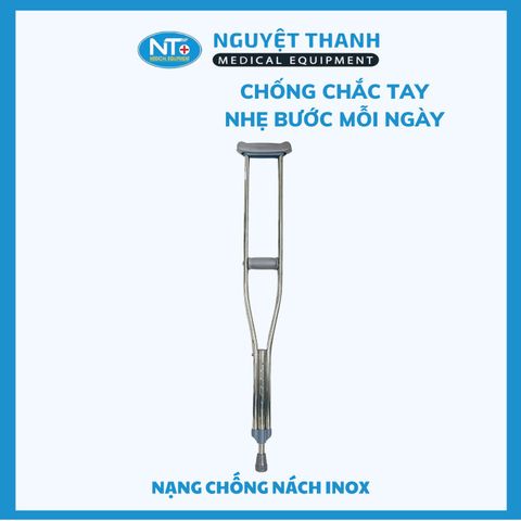 Nạng Chống Nách Inox Oromi (1 Cặp)