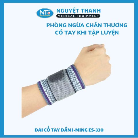 Đai cổ tay dán I-Ming ES330 size L