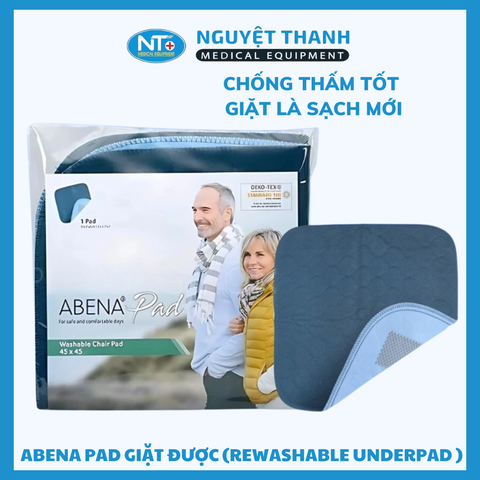 Tấm Lót Ghế Abena Pad Giặt Được 45x45cm Chống Thấm Chống Trượt