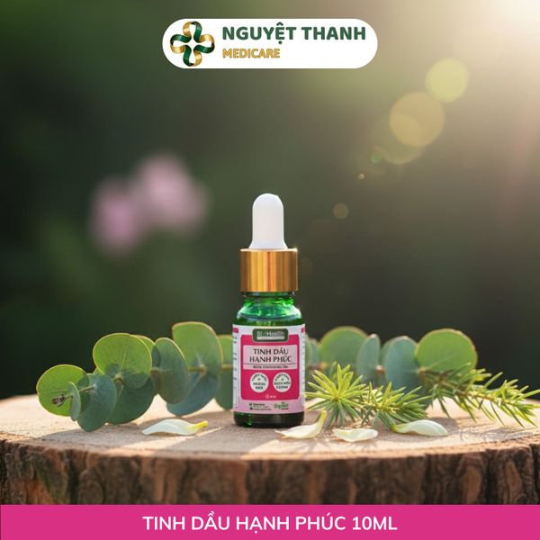 Tinh Dầu Hạnh Phúc BioHealth 10ml - Thư Giãn, Khử Mùi Hiệu Quả